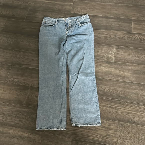 Agolde Lana mid rise straight - Picture 1 of 4